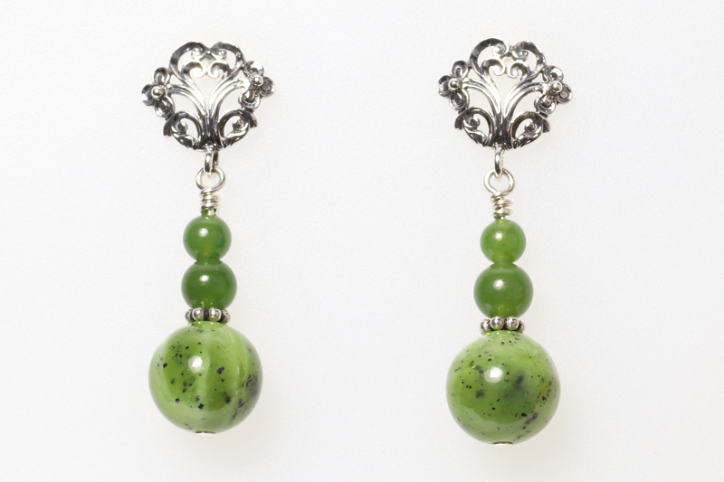 Jade/ss Earrings
