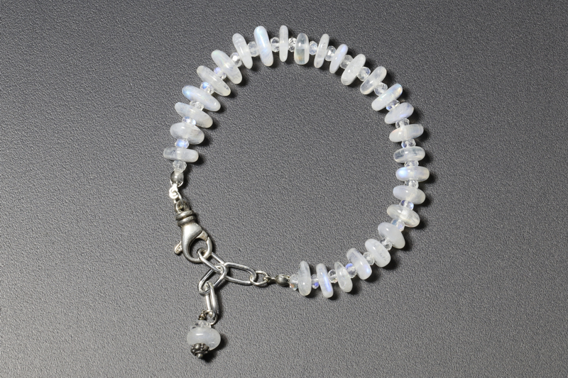 Moonstone/ss Bracelets