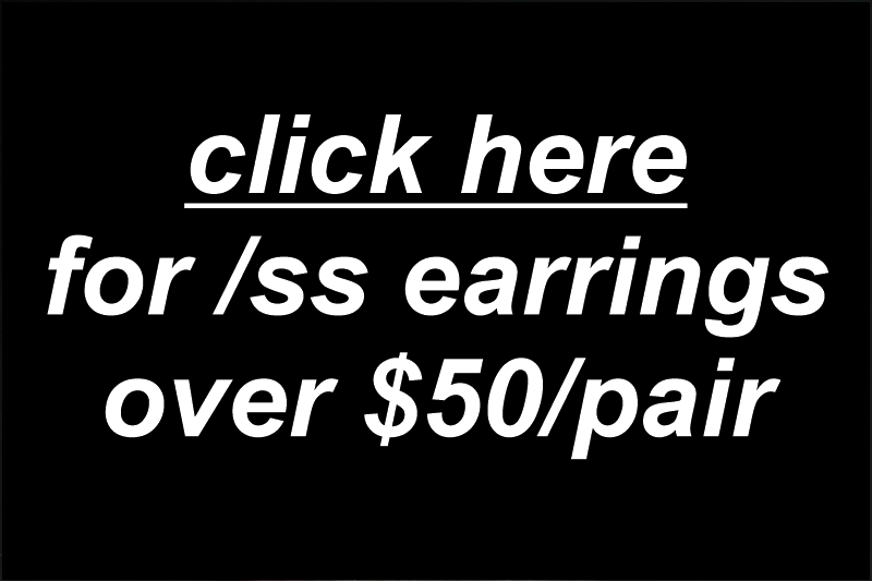 Earrings over $50
