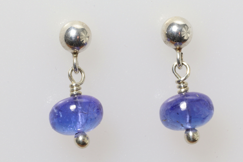 Tanzanite/ss Earrings