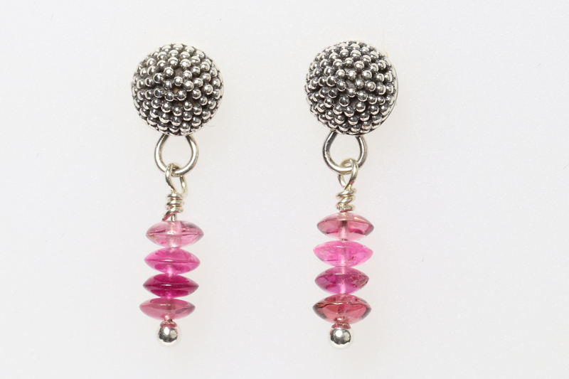 Tourmaline/ss Earrings