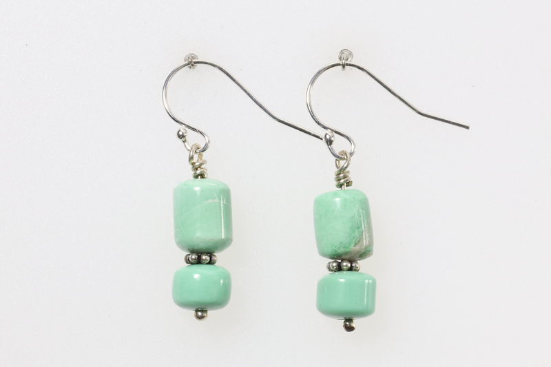 Variscite/ss Earrings